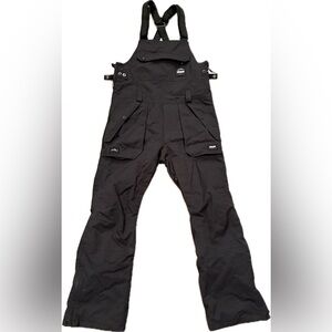 DOPE Black Snow Bibs